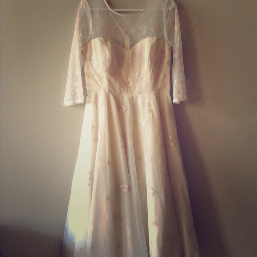 ModCloth dream celebration fit and flare dress